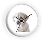 Cute Labrador retriever Wall clock