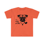 Pug Life Men's Fitted Short Sleeve Tee