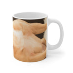 Cute Bull Dog White Ceramic Mug