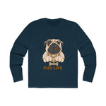 Pug Life Men's Long Sleeve Crew Tee