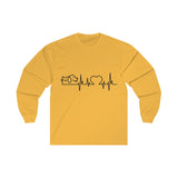 Heartbeat Long Sleeve Light Tee