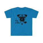 Pug Life Men's Fitted Short Sleeve Tee