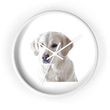 Cute Labrador retriever Wall clock