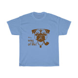 Thug Pug Life Unisex Heavy Cotton Tee