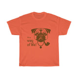 Pug Life Unisex Heavy Cotton Tee