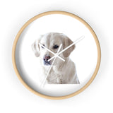 Cute Labrador retriever Wall clock