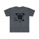 Pug Life Men's Fitted Short Sleeve Tee