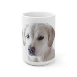 Cute Labrador Retriever White Ceramic Mug