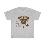 Pug Life Unisex Heavy Cotton Tee