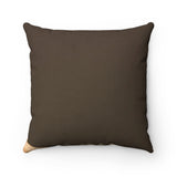 Soft BullDog Polyester Square Pillow :