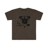 Pug Life Men's Fitted Short Sleeve Tee