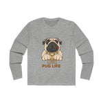 Pug Life Men's Long Sleeve Crew Tee