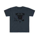 Pug Life Men's Fitted Short Sleeve Tee