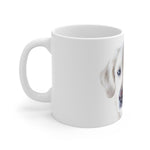 Cute Labrador Retriever White Ceramic Mug