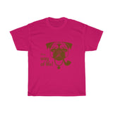 Thug Pug Life Unisex Heavy Cotton Tee