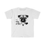 Pug Life Men's Fitted Short Sleeve Tee