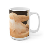 Cute Bull Dog White Ceramic Mug