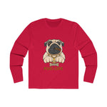 Pug Life Men's Long Sleeve Crew Tee