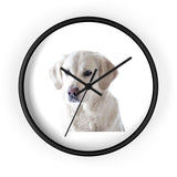 Cute Labrador retriever Wall clock