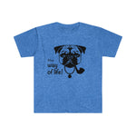 Pug Life Men's Fitted Short Sleeve Tee