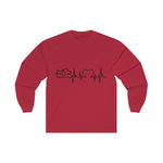 Heartbeat Long Sleeve Light Tee