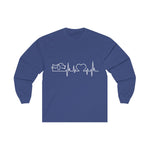 Heartbeat Long Sleeve Dark Tee