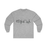 Heartbeat Long Sleeve Light Tee