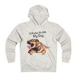 Be With My Dog Fleece Hoodie