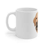 Cool Labrador Retriever White Ceramic Mug