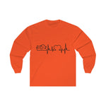 Heartbeat Long Sleeve Light Tee