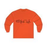 Heartbeat Long Sleeve Light Tee