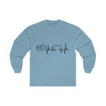 Heartbeat Long Sleeve Light Tee