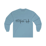 Heartbeat Long Sleeve Light Tee