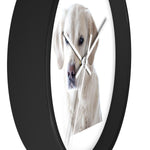 Cute Labrador retriever Wall clock