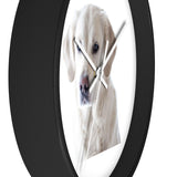 Cute Labrador retriever Wall clock