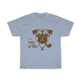 Pug Life Unisex Heavy Cotton Tee