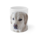 Cute Labrador Retriever White Ceramic Mug