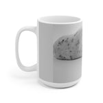 Sleeping BullDog White Ceramic Mug